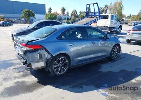 2020 Toyota Corolla Se from USA, damaged, VIN JTDS4RCE1LJ045892